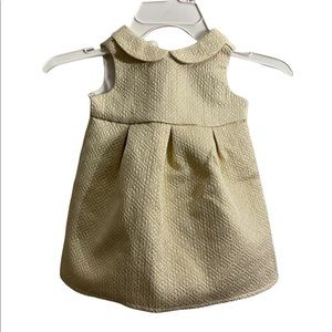 Target Gold Dress NWOT Sz. 3-6m Girls